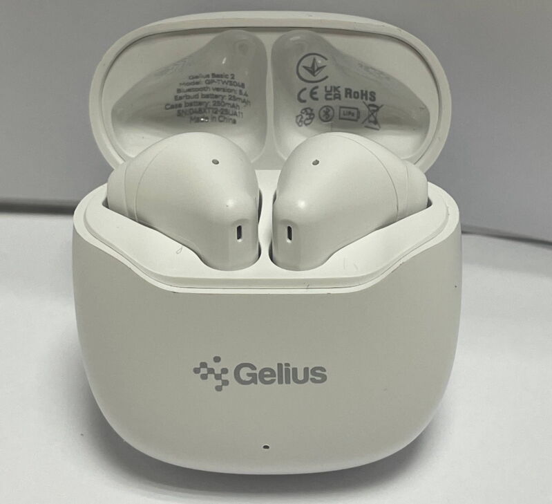 Бездротові навушники TWS Gelius Basic 2 GP-TWS048 White - Б/В