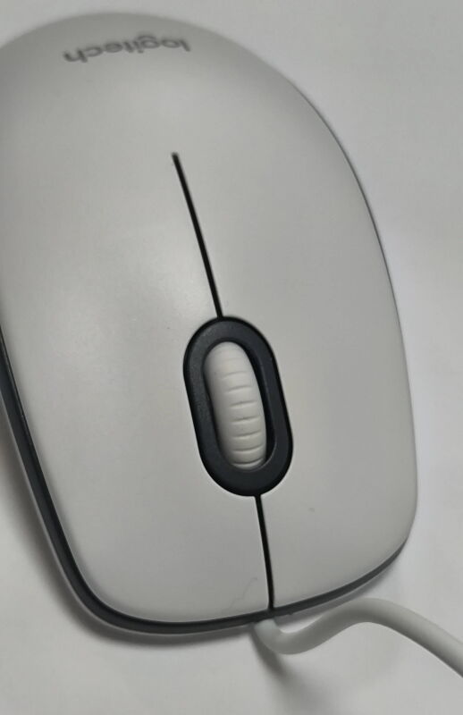 Миша Logitech M100 USB White (910-006764) - Б/В - Фото №3