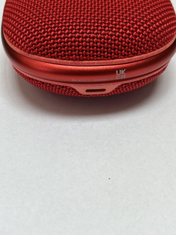 Портативна колонка JBL Clip 4 5W Red (JBLCLIP4RED) - Б/В - Фото №3