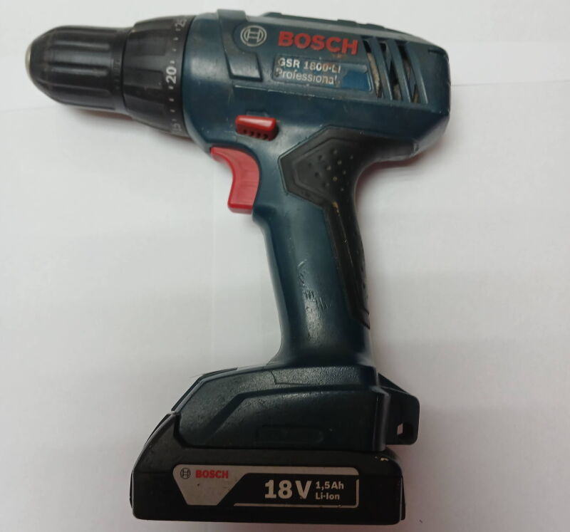 Шуруповерт аккумуляторный Bosch Professional GSR 1800 LI - Б/В