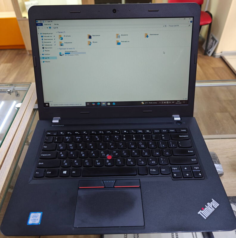 Ноутбук Lenovo ThinkPad E460 (i3-6100U/8GB/SSD128GB) - Б/В - Фото №2