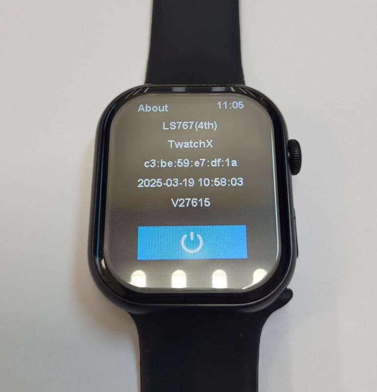 Смарт-годинник Twatch X LS767 - Б/В - Фото №5