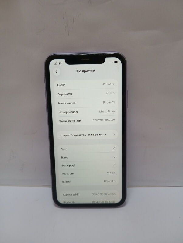 Apple iPhone 11 128GB Purple (MWLJ2) - Б/В - Фото №7