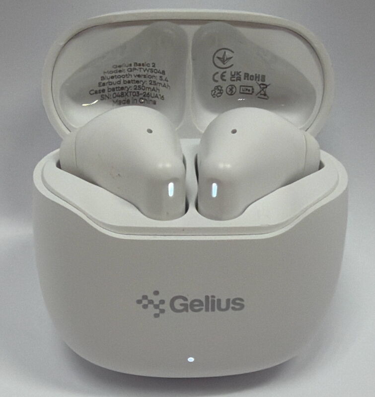 Бездротові навушники TWS Gelius Basic 2 GP-TWS048 White - Б/В