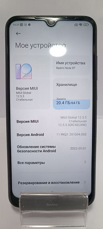 Xiaomi Redmi Note 8T 4/64Gb - Б/В - Фото №2