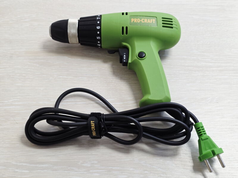Шуруповерт мережевий Procraft PB800