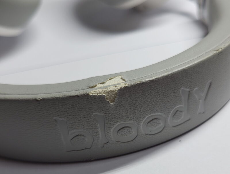 Навушники A4Tech Bloody MH390 White - Б/В - Фото №4