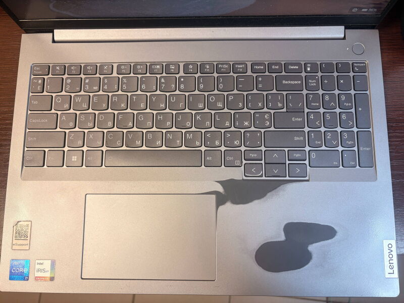 Ноутбук Lenovo ThinkBook 16 G6 IRL Arctic Grey (21KH008MRA) - Б/В - Фото №2