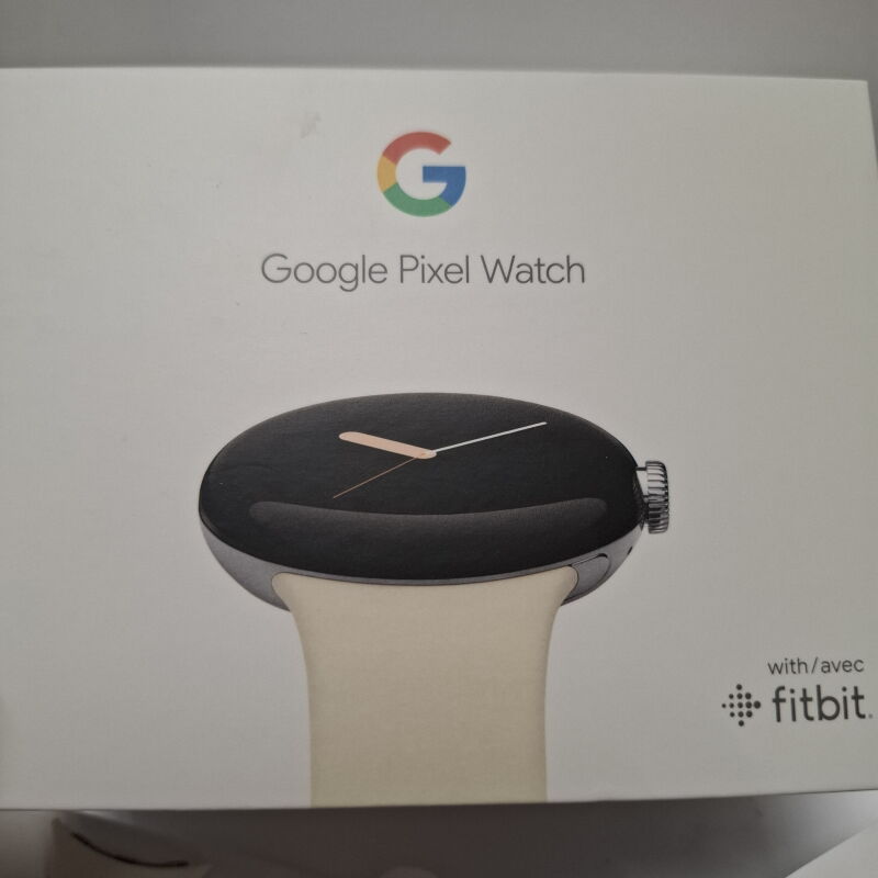 Смарт-годинник Google Pixel Watch Polished Silver Case/Chalk Active Band - Б/В - Фото №6