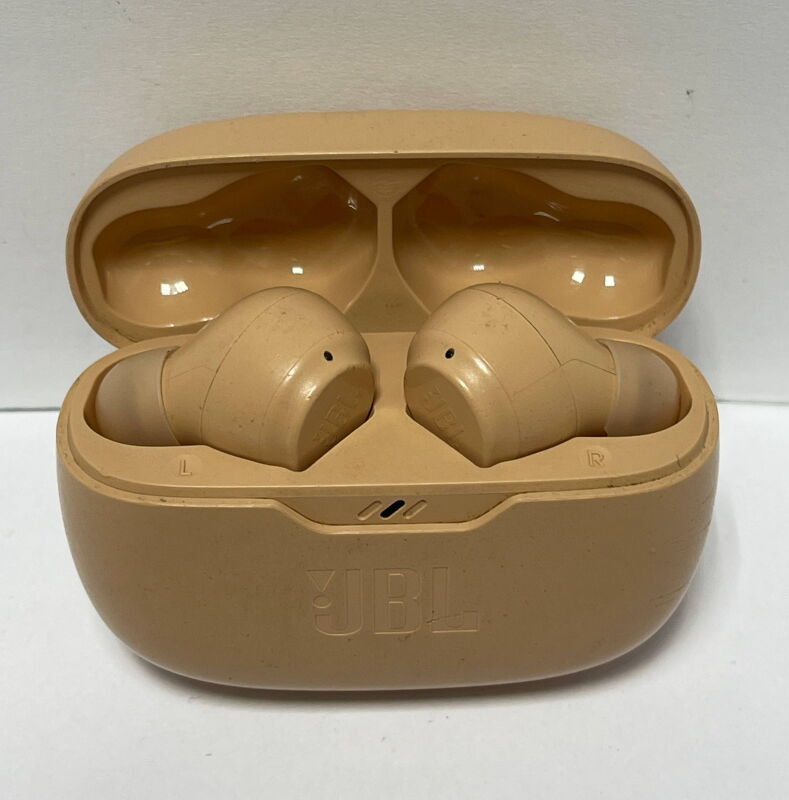 Навушники JBL Wave Beam Beige (JBLWBEAMBEG) - Б/В