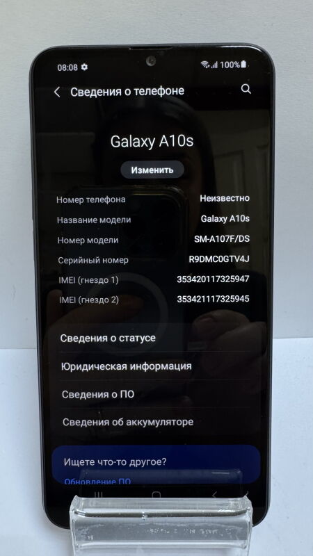Samsung Galaxy A10s SM-A107F/DS 2/32gb - Б/В - Фото №2