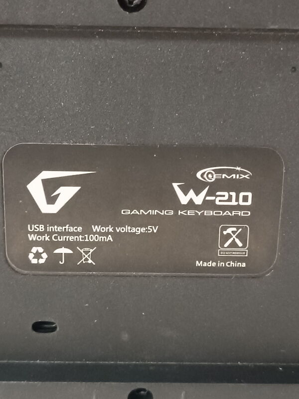 Клавіатура Gemix W-210 - Б/В - Фото №3
